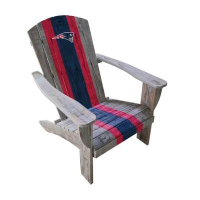 New England Patriots Imperial Wooden Adirondack Chair