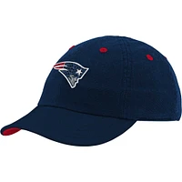 Casquette souple bleu marine New England Patriots Team pour bébé