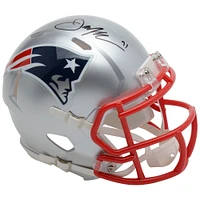 Julian Edelman New England Patriots Autographed Riddell Speed Mini Helmet