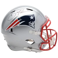 Julian Edelman New England Patriots Autographed Riddell Speed Replica Helmet