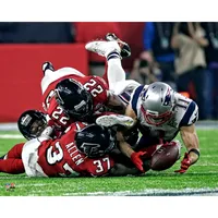 Tom Brady New England Patriots Fanatics Authentic Unsigned Celebration  Photograph