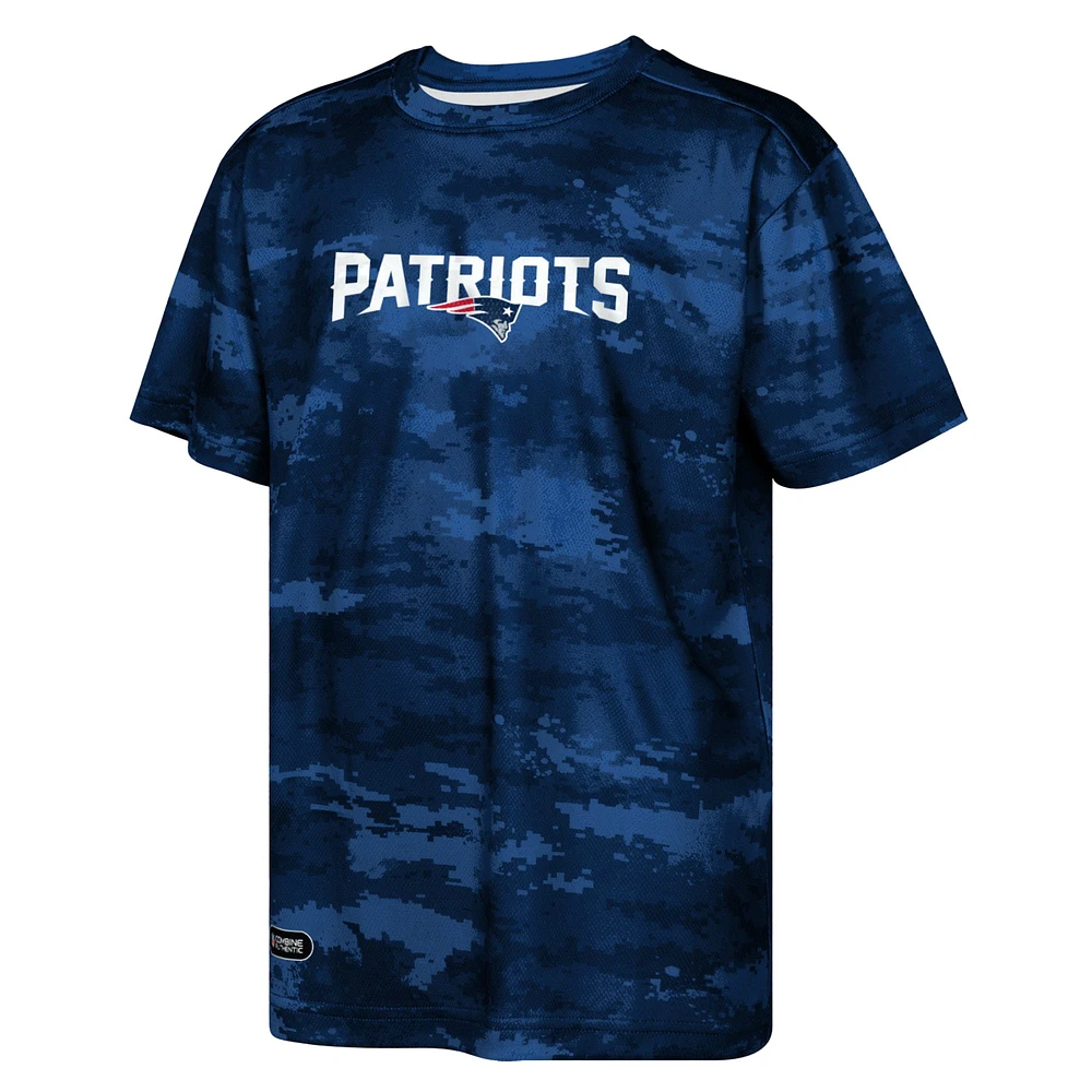 Juvenile Navy New England Patriots Scrimmage T-Shirt