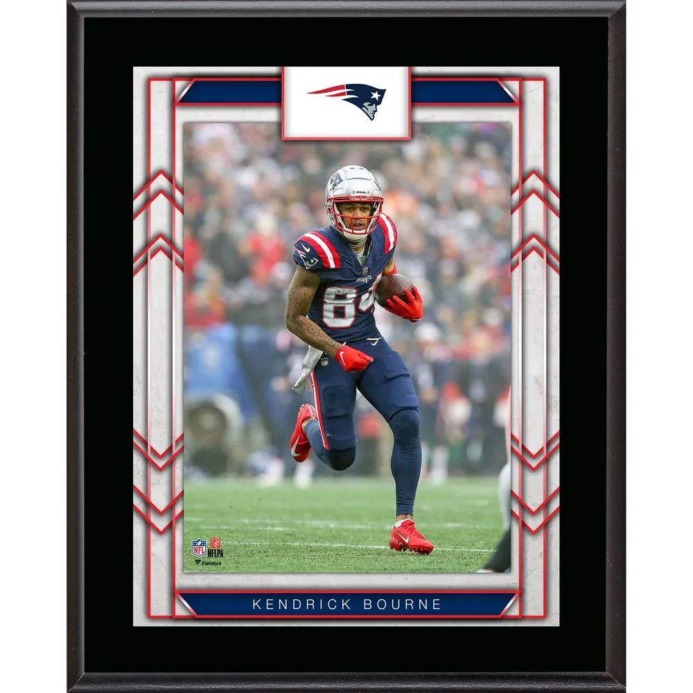 Lids Kendrick Bourne New England Patriots Fanatics Authentic Framed 10.5 x  13 Sublimated Player Plaque