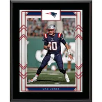 Lids Mac Jones New England Patriots Fanatics Authentic 10.5' x 13'  Sublimated Player Plaque