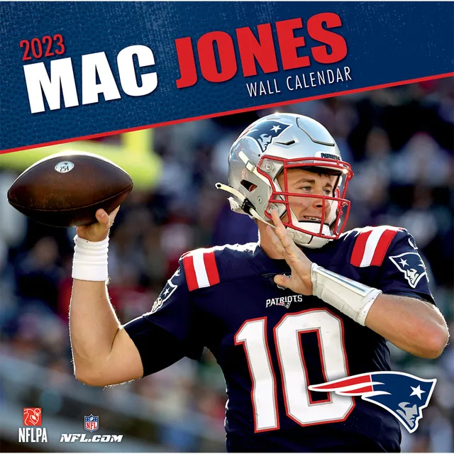 Mac Jones New England Patriots Impact Jersey Frame