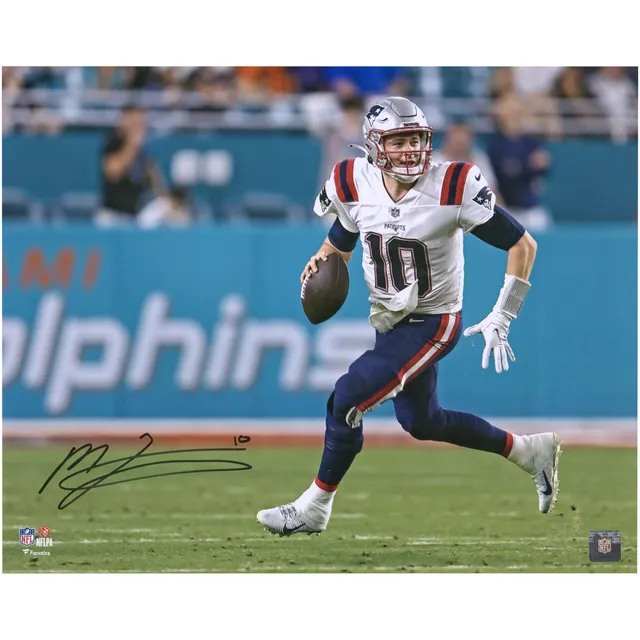 Lids Mac Jones New England Patriots Fanatics Authentic Unsigned Rushing  Photograph