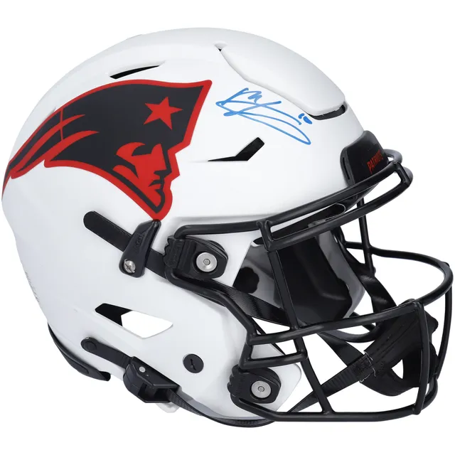 NEW ENGLAND PATRIOTS CONCEPT FOOTBALL MINI SPEED WHITE HELMET