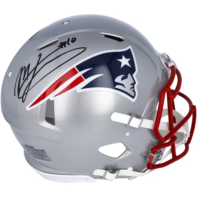 New England Patriots Unsigned Riddell FLASH Alternate Revolution Speed  Replica Football Helmet