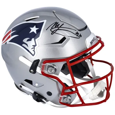 Mac Jones Autographed Full Size Patriots Eclipse Helmet – Great Moments  Sports Cards