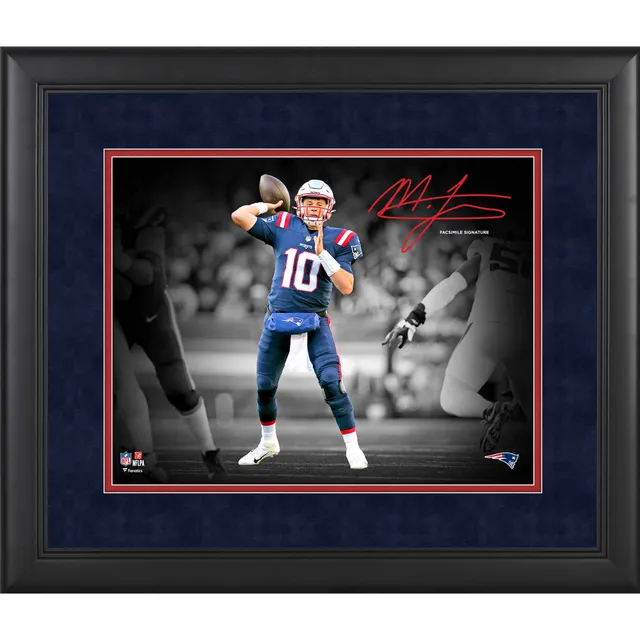 Damien Harris New England Patriots Framed 15 x 17 Player