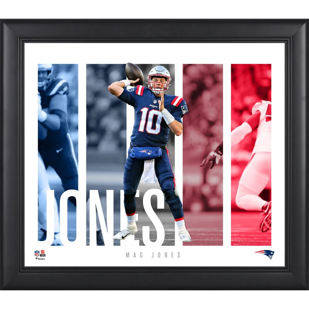 Lids Mac Jones New England Patriots Fanatics Authentic Framed 15