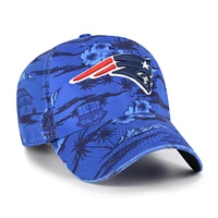 Men's '47  Royal New England Patriots Fiji Clean Up Adjustable Hat