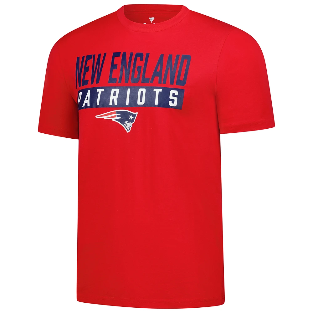 Men's Fanatics  Red New England Patriots T-Shirt