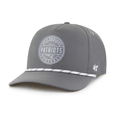 Casquette ajustable Suburbia Hitch grise des Patriots de la Nouvelle-Angleterre 1947 pour homme