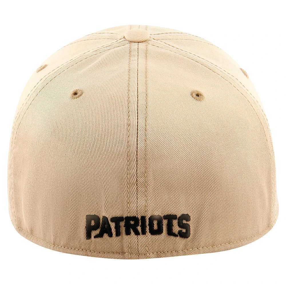 Casquette ajustée décontractée dépoussiérée des New England Patriots '47 kaki pour hommes