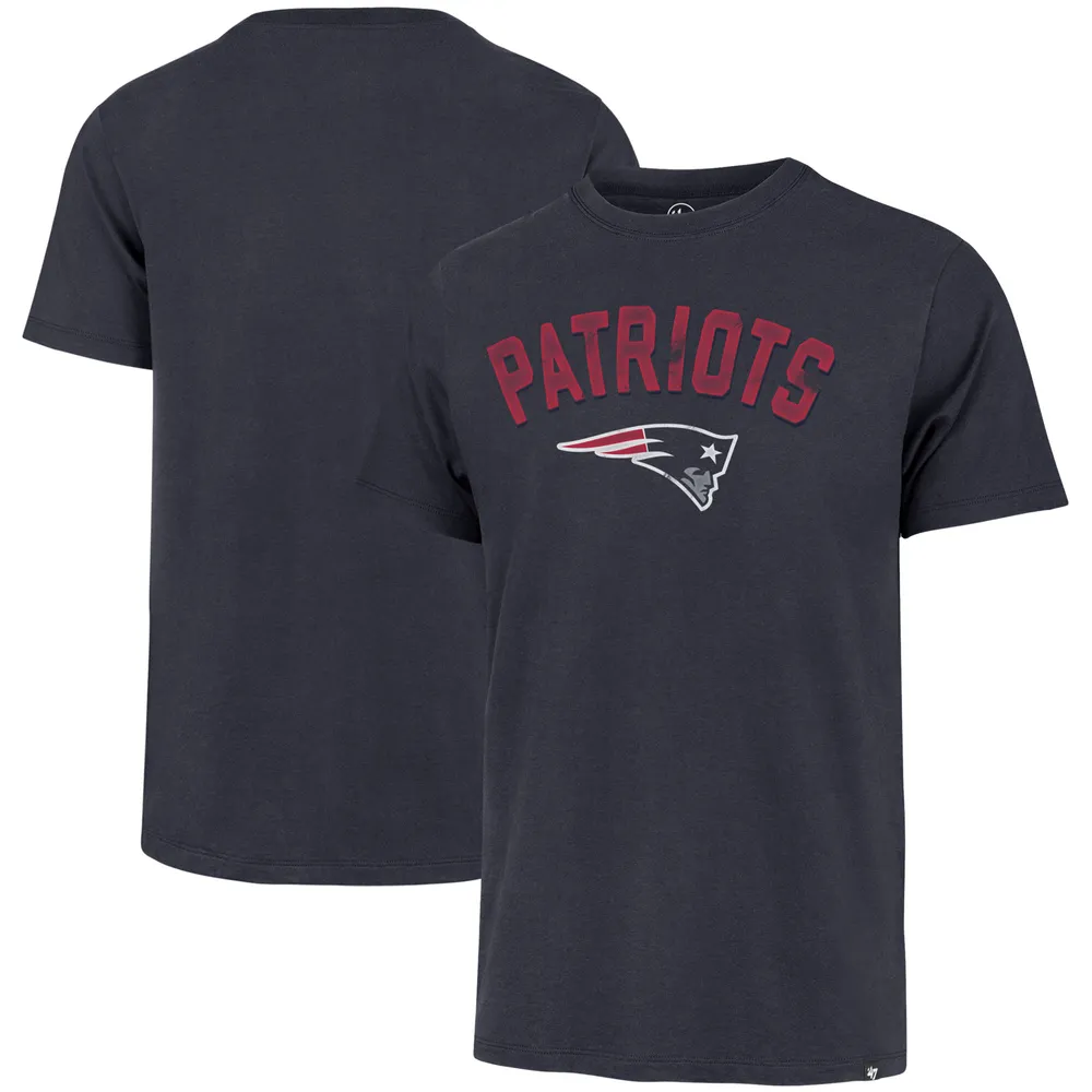 47 Men's New England Patriots Grey Arch Franklin T-Shirt