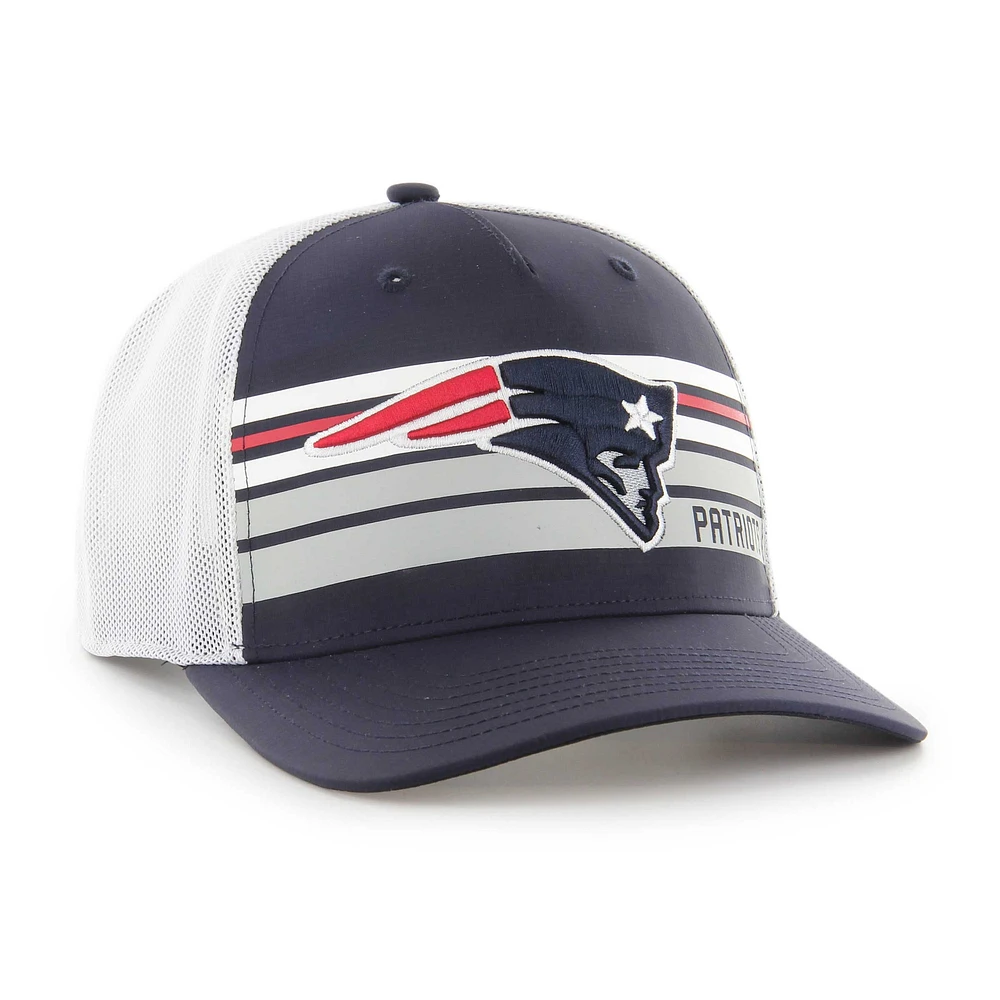 Men's '47 Navy New England Patriots Altitude II MVP Trucker Snapback Hat