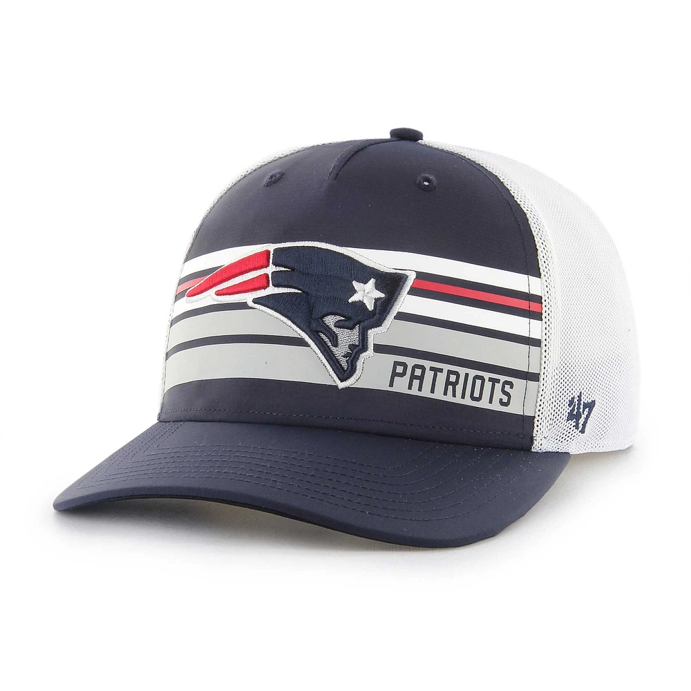 Casquette '47 Navy New England Patriots Altitude II MVP Trucker Snapback pour homme