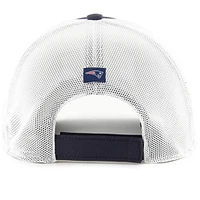 Casquette réglable '47 bleu marine New England Patriots Burgess Trucker pour homme