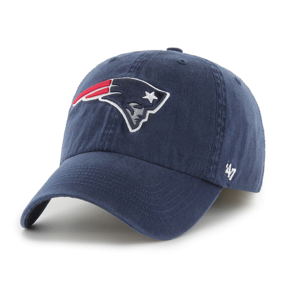 Casquette ajustée '47 Navy New England Patriots Franchise Logo pour homme