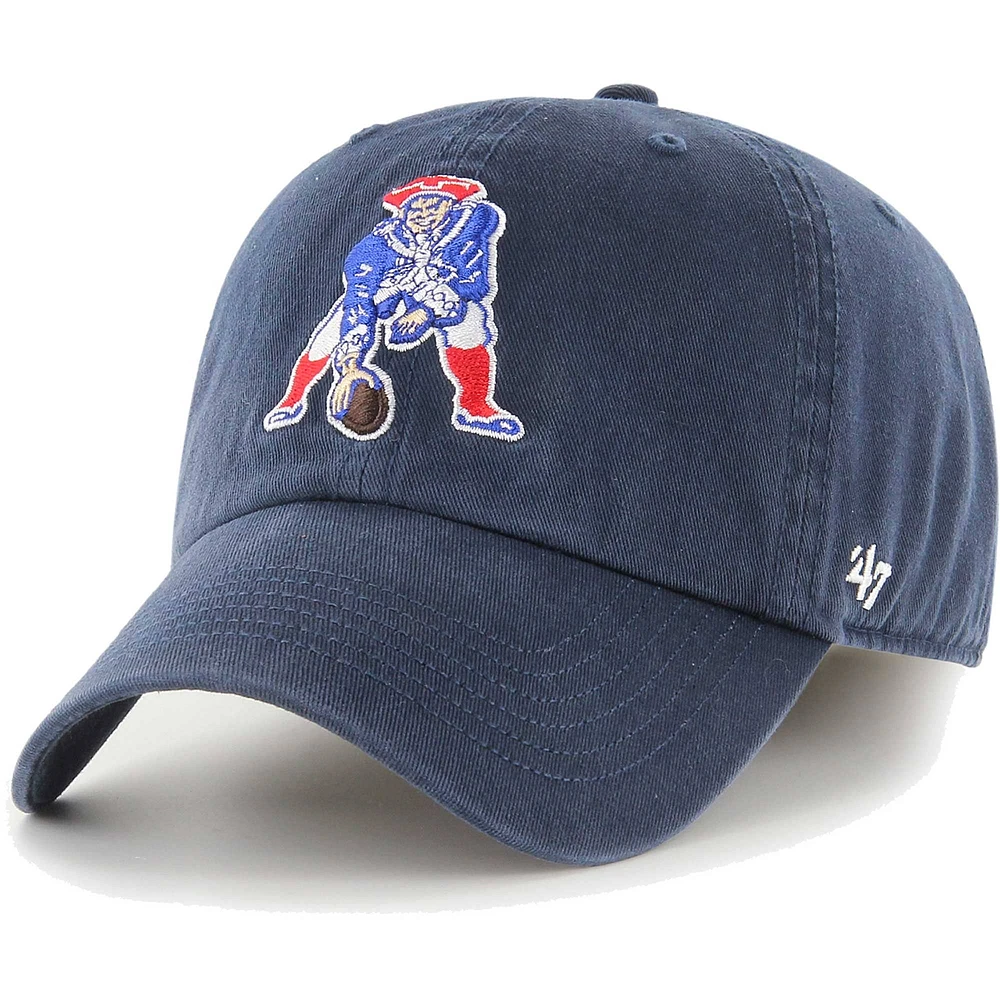 Men's '47 Navy New England Patriots Gridiron Classics Franchise Legacy Fitted Hat