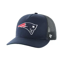 Men's '47 Navy New England Patriots Mesh Hitch Trucker Adjustable Hat