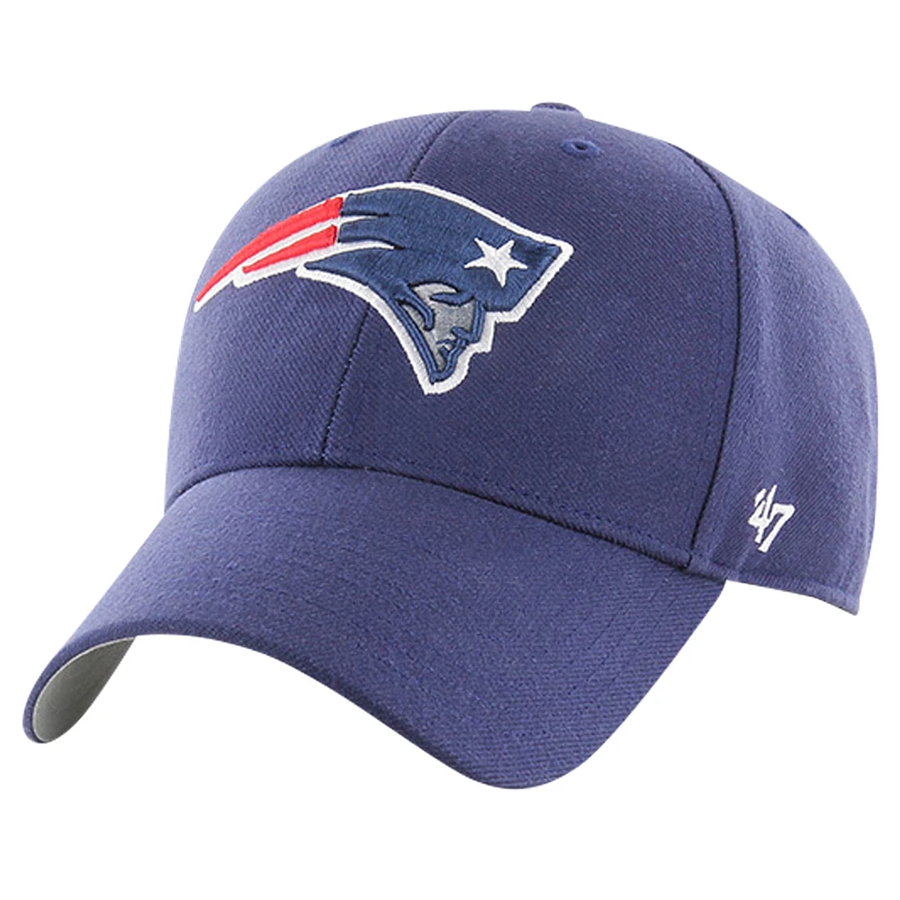 Casquette réglable MVP '47 Navy New England Patriots pour hommes