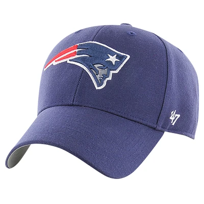 Men's '47 Navy New England Patriots MVP Adjustable Hat