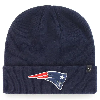 New England Patriots '47 Primary Basic Cuffed Knit Hat - Navy