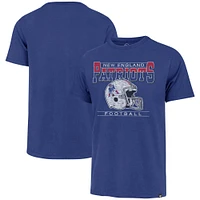 T-shirt Franklin '47 Navy New England Patriots Time Lock pour hommes