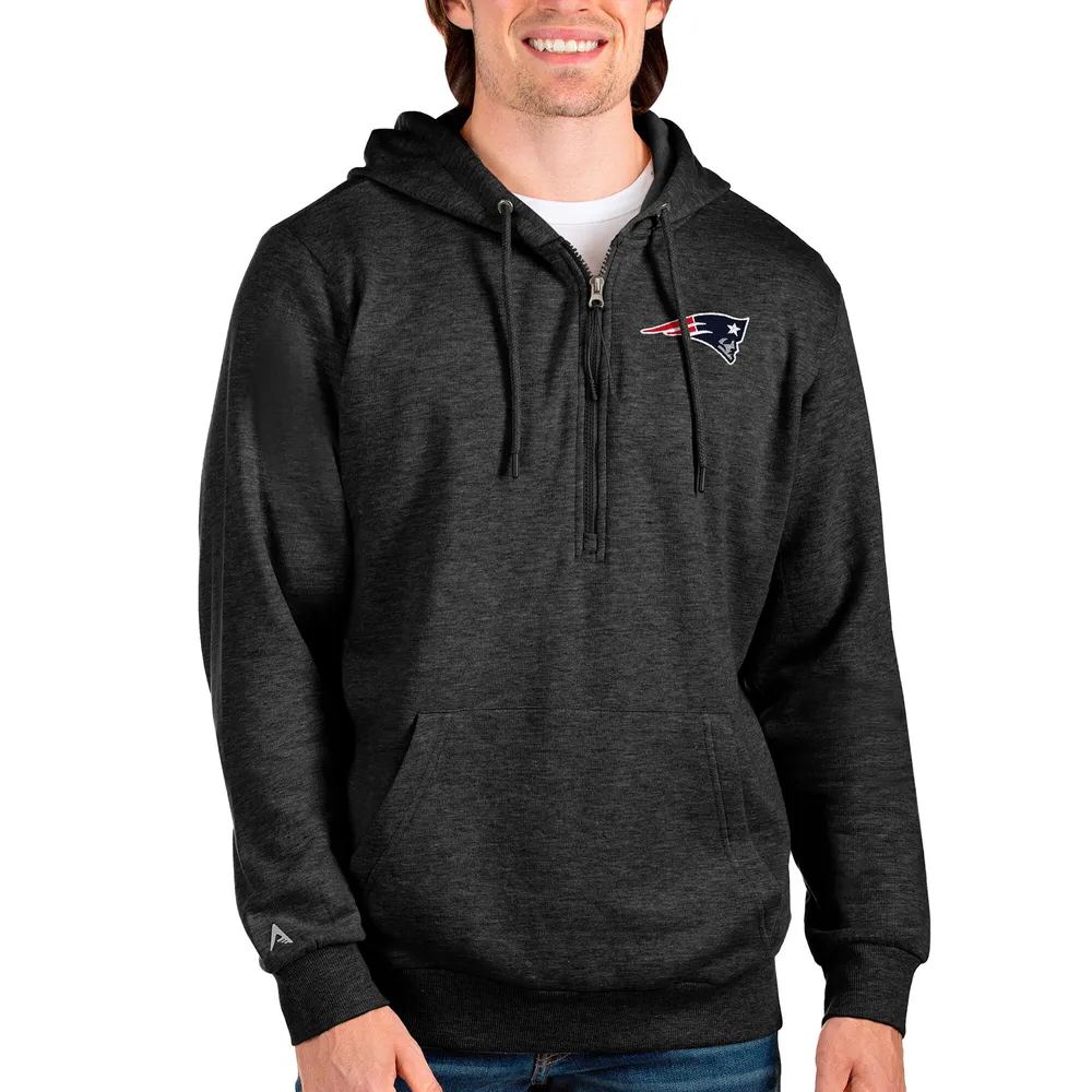 New England Patriots Mens Black Hoodie Sweatshirt