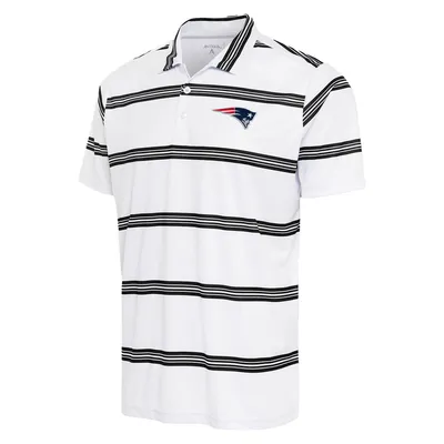 Men's Antigua White/Red Atlanta Falcons Groove Polo Size: Medium