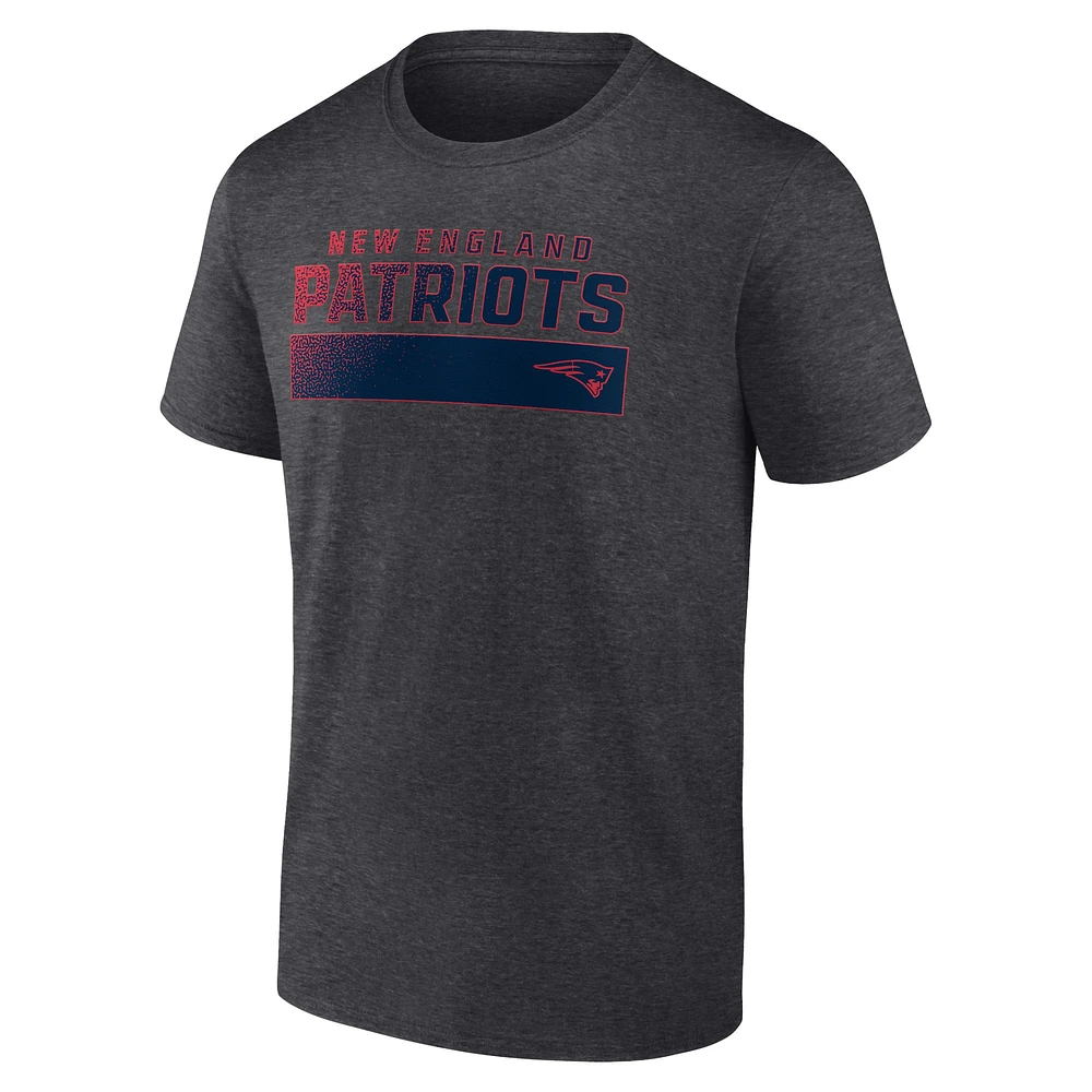 T-shirt anthracite pour homme New England Patriots