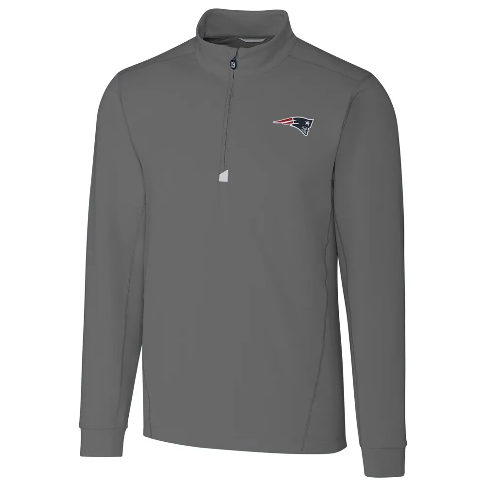 Lids New England Patriots Tommy Hilfiger Quarter-Zip Pullover Hoodie - Navy