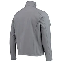 Men's Dunbrooke Charcoal New England Patriots Sonoma Softshell Full-Zip Jacket