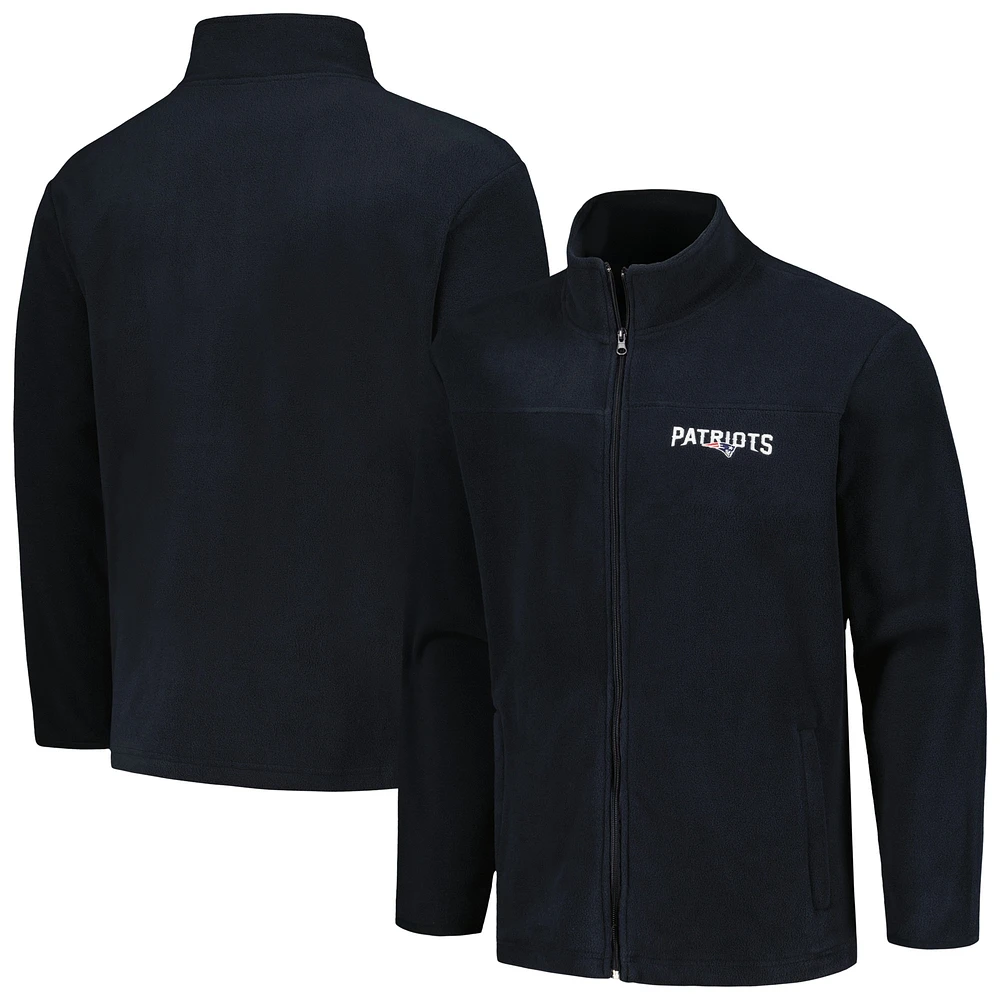 Haut à quart de zip Tech Dunbrooke New England Patriots pour homme, bleu marine