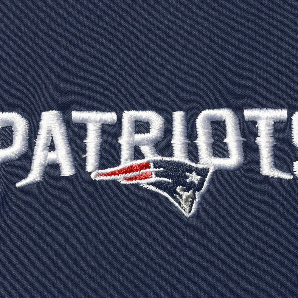 Men's Dunbrooke Navy New England Patriots Big & Tall Archer Softshell Full-Zip Vest