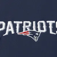 Men's Dunbrooke Navy New England Patriots Big & Tall Archer Softshell Full-Zip Vest