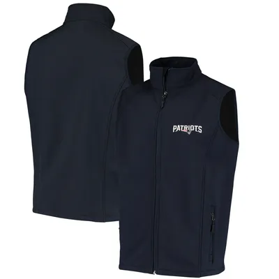 New England Patriots Dunbrooke Circle Archer Softshell Full-Zip Vest - Navy