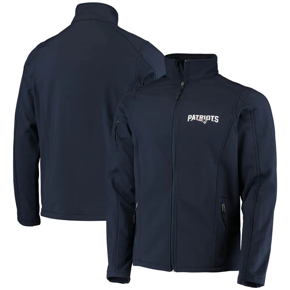 Dunbrooke Navy Patriots de la Nouvelle-Angleterre Sonoma Veste Softshell entièrement zippée pour homme