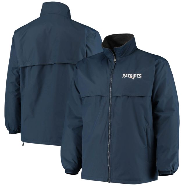 Veste en molleton à glissière complète Dunbrooke New England Patriots pour hommes, bleu marine, Triumph