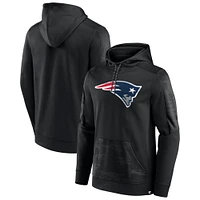 Men's Fanatics Black New England Patriots On The Ball Pullover Hoodie