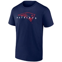 Men's Fanatics Navy New England Patriots Big & Tall Coordinate T-Shirt