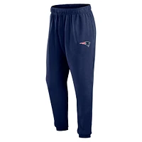 Pantalon de pyjama léger Fanatics Navy New England Patriots Big & Tall Tracking pour hommes