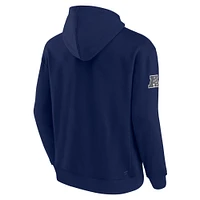 Sweat à capuche en polaire pour homme Fanatics Navy New England Patriots Elements Pace