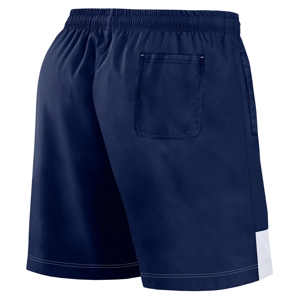 Men's Fanatics Navy New England Patriots Elements Shorts