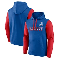 Men's Fanatics Navy New England Patriots Fleece Pullover Hoodie