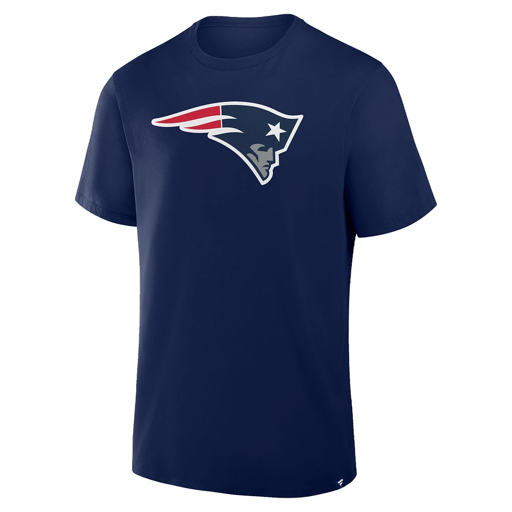 T-shirt en coton bleu marine pour homme Fanatics New England Patriots Legacy