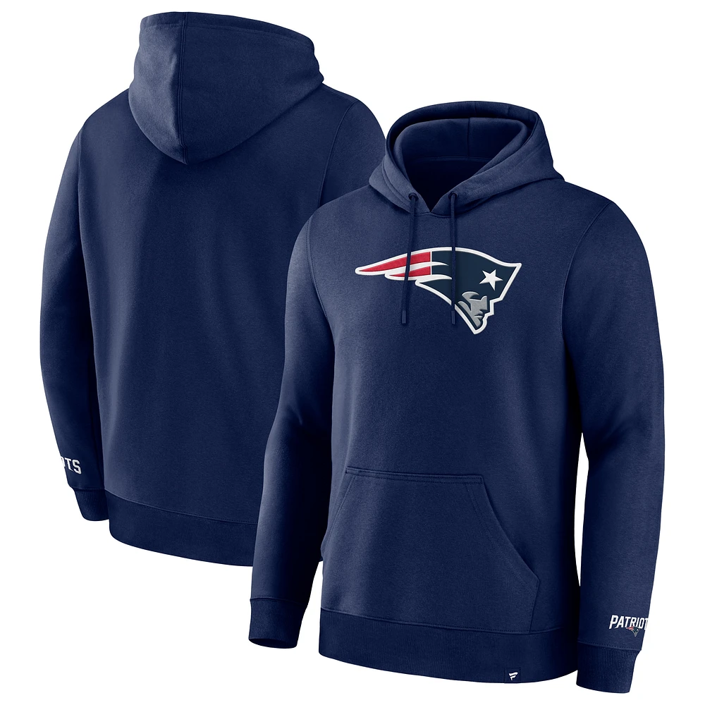 Men's Fanatics  Navy New England Patriots Legacy Fleece Pullover Hoodie