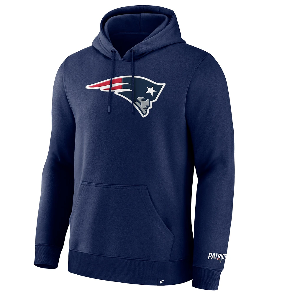 Sweat à capuche Pylon Cam Legacy bleu marine pour homme des New England Patriots